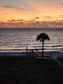 View from top deck of the home.