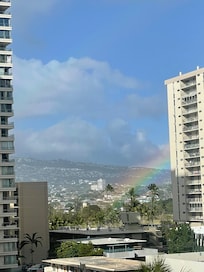 Rainbow from lanai