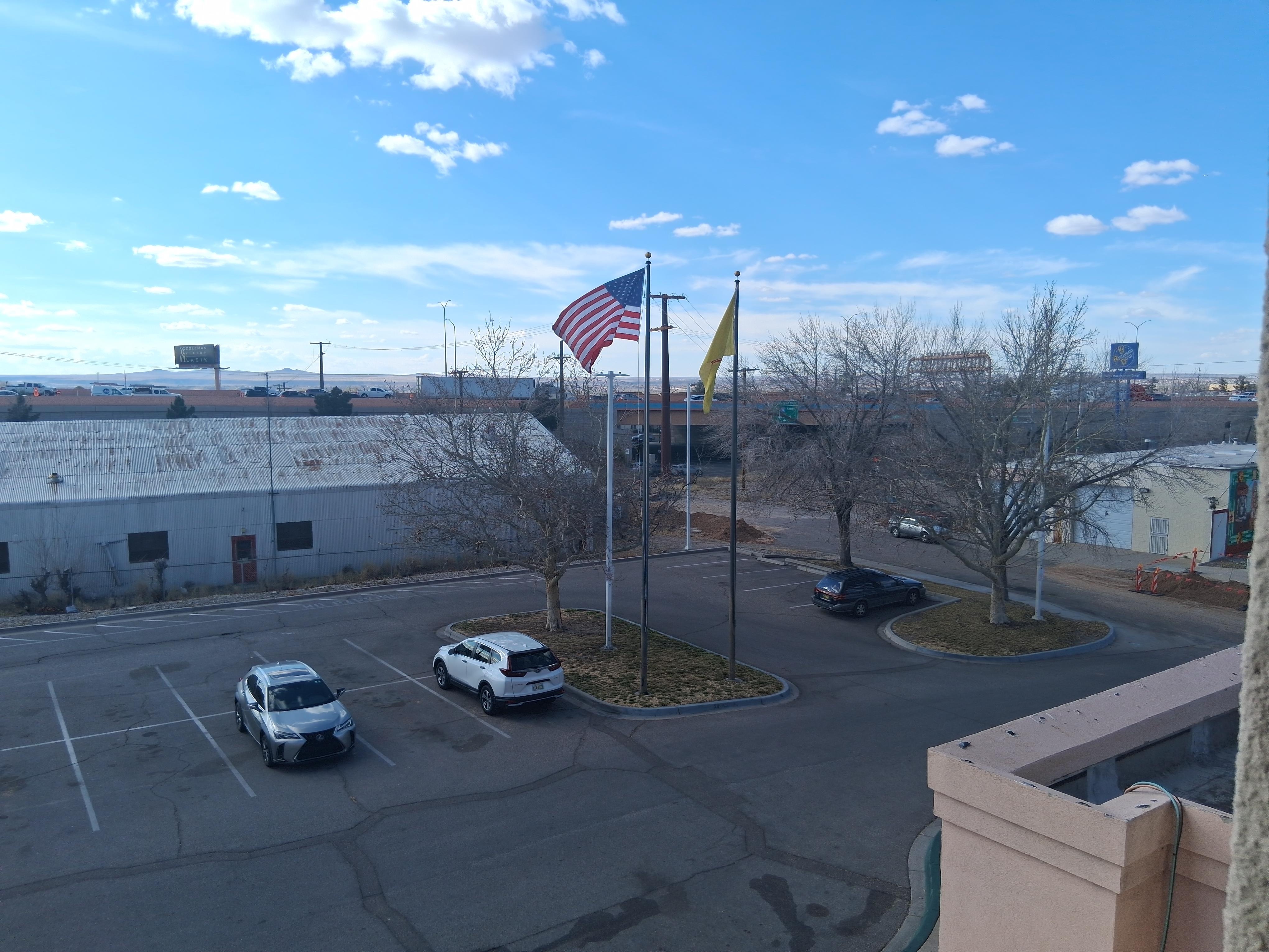 The view from my 3rd floor room.