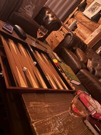 A variety of games to play.