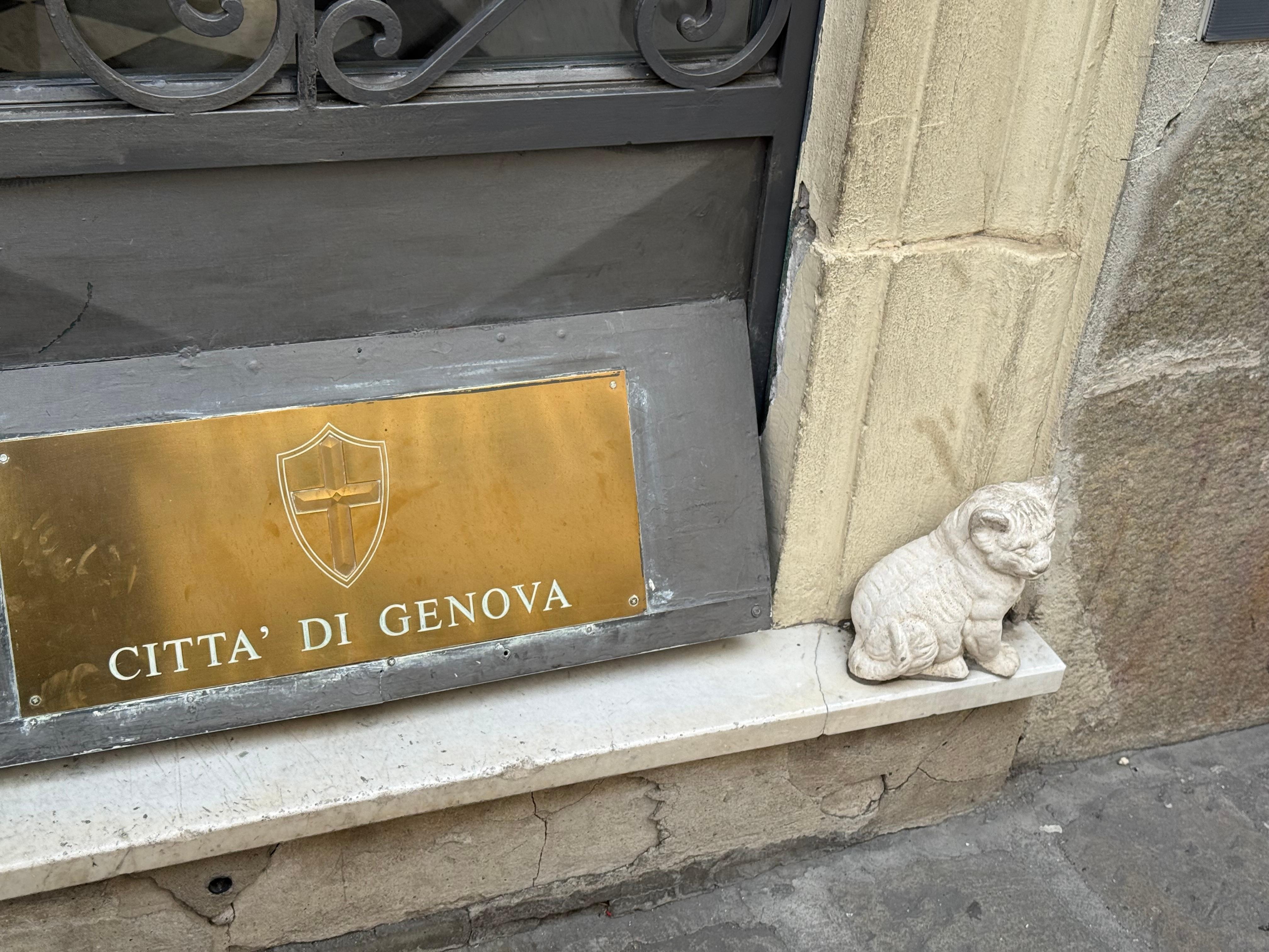 The front door