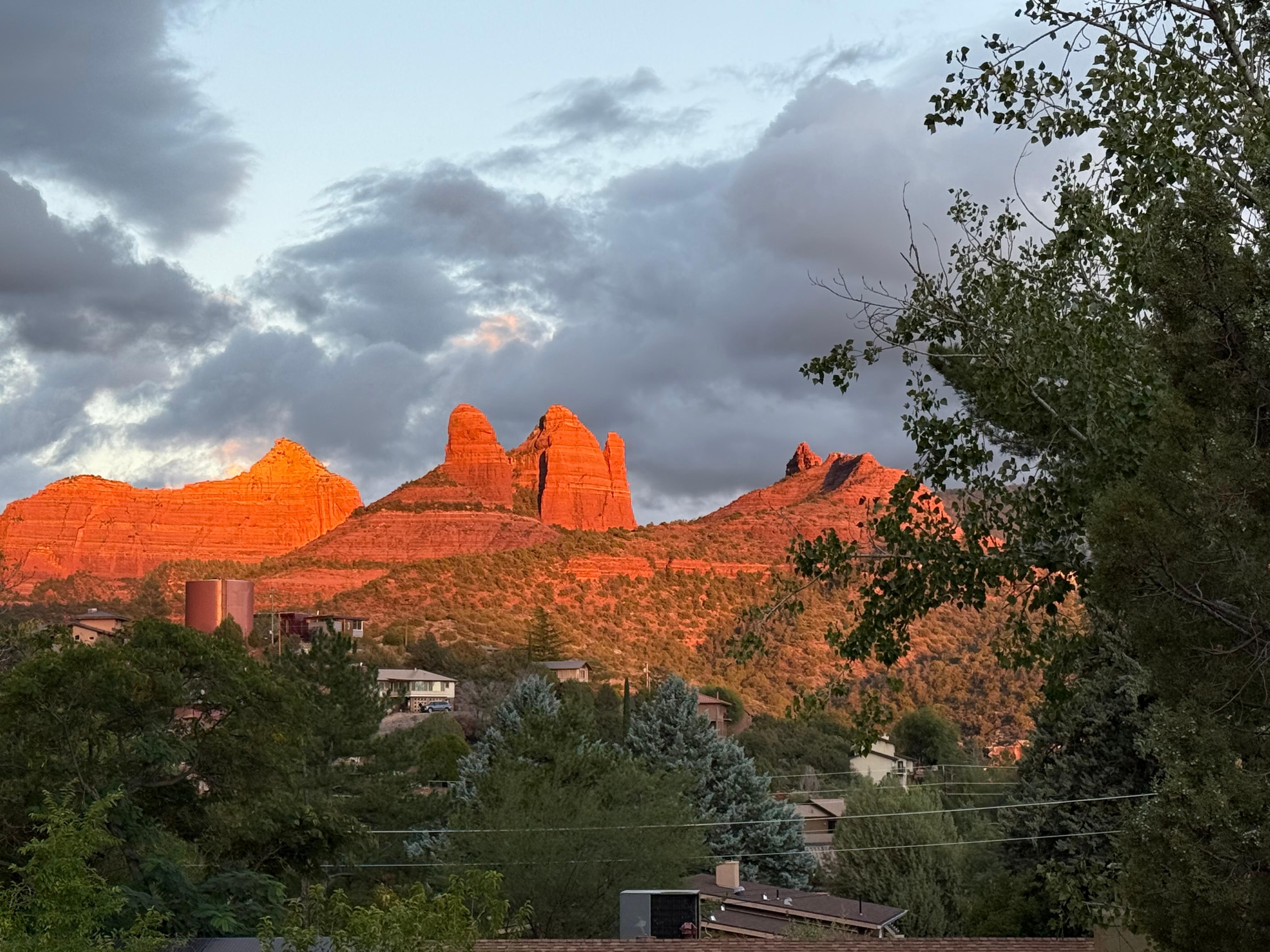 View from the balcony.
