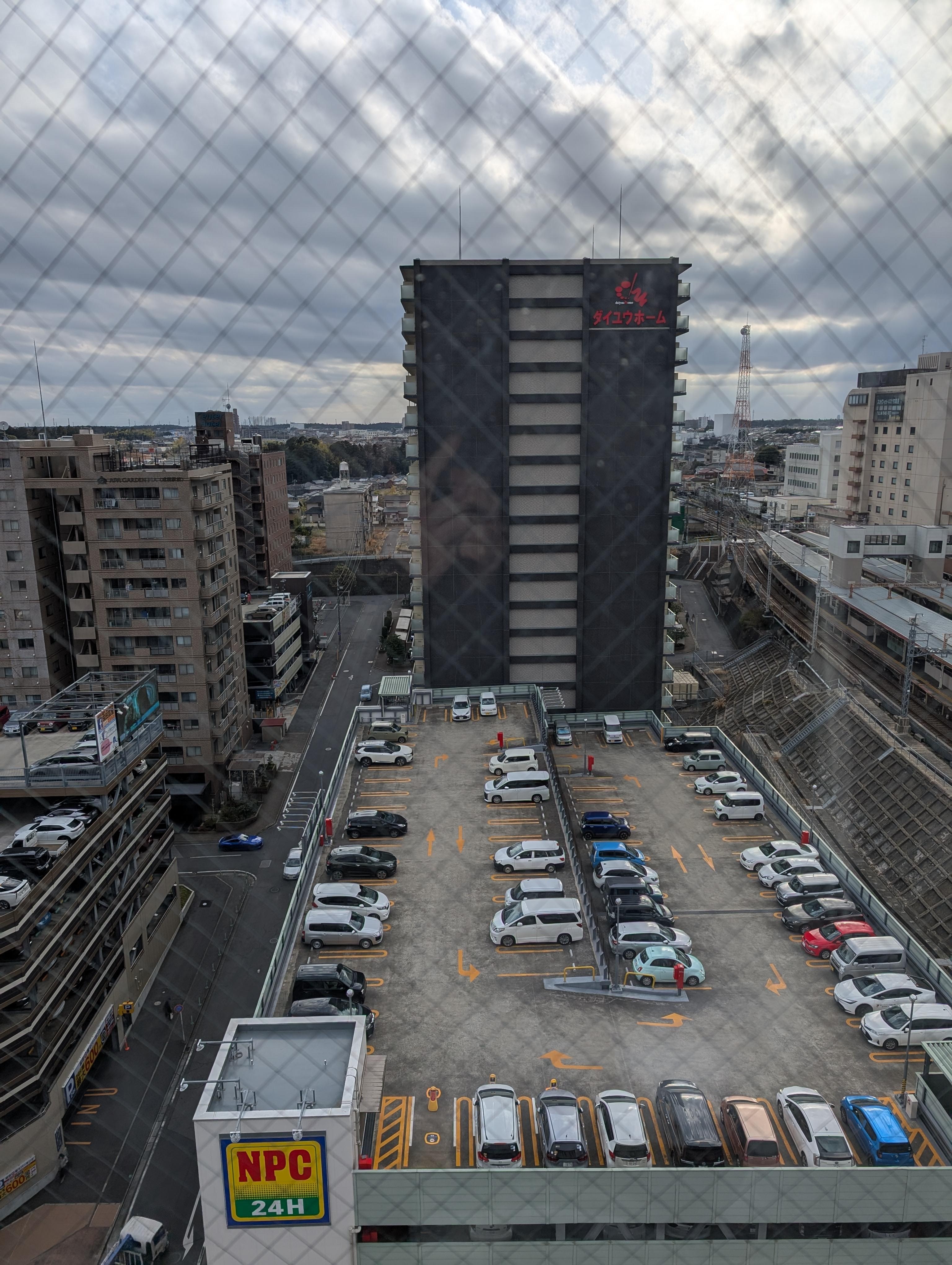 What a lovely view! </irony>