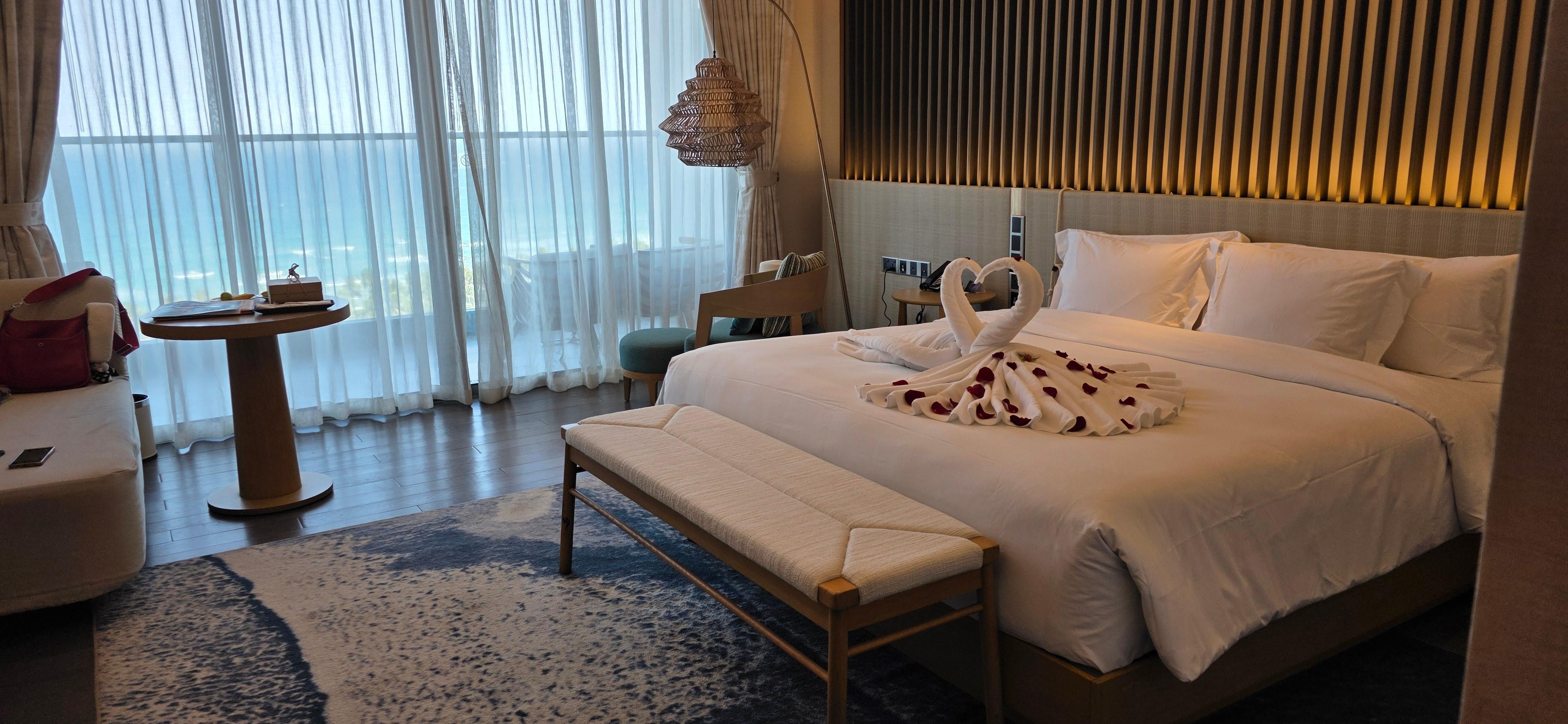 Special arrangement in our room for our Anniversary 