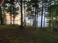 Sunsets from the screen porch are beautiful.
