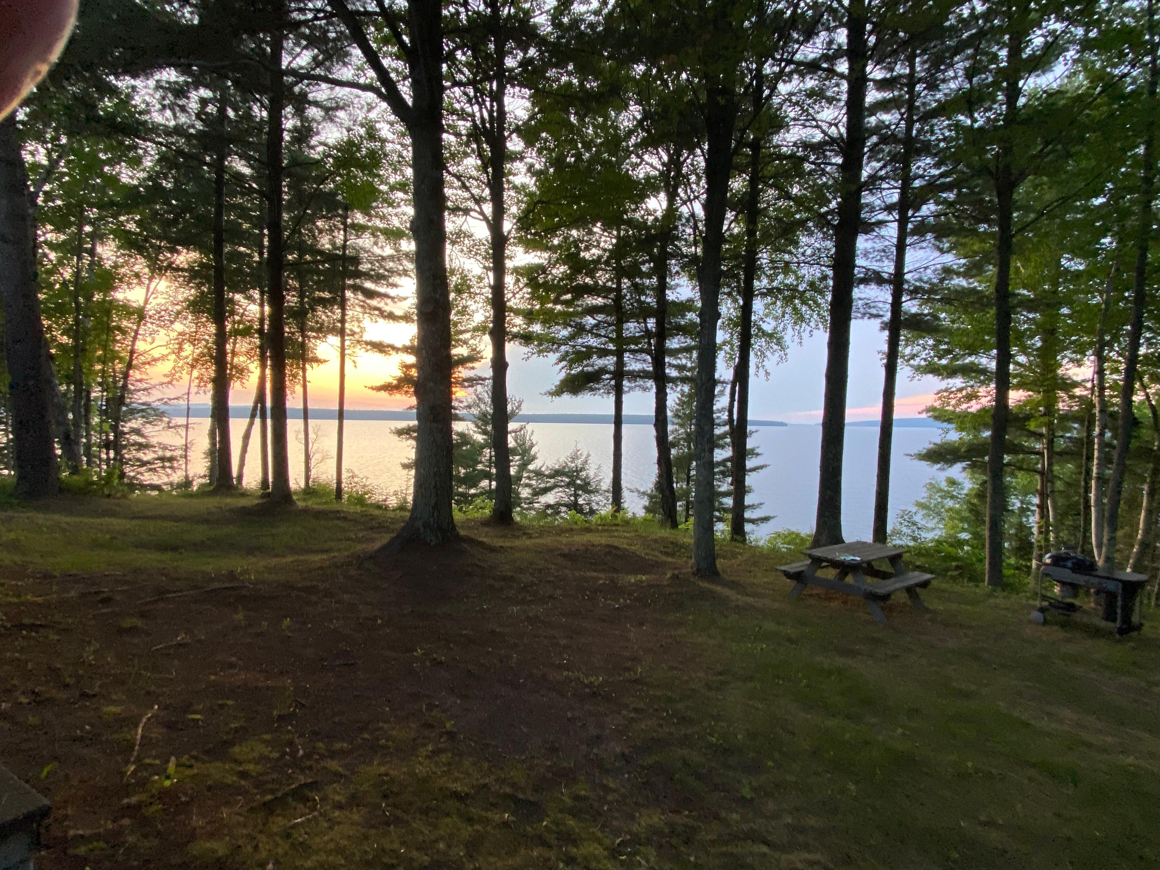 Sunsets from the screen porch are beautiful.
