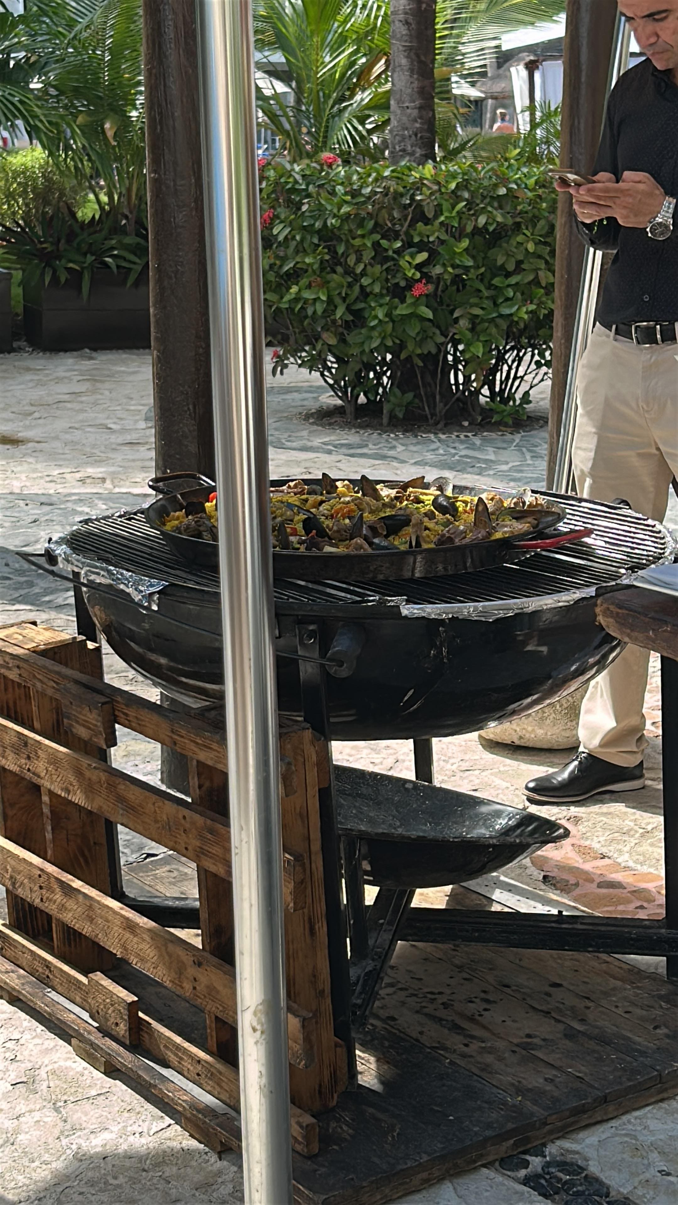 Asador, excelente costillas