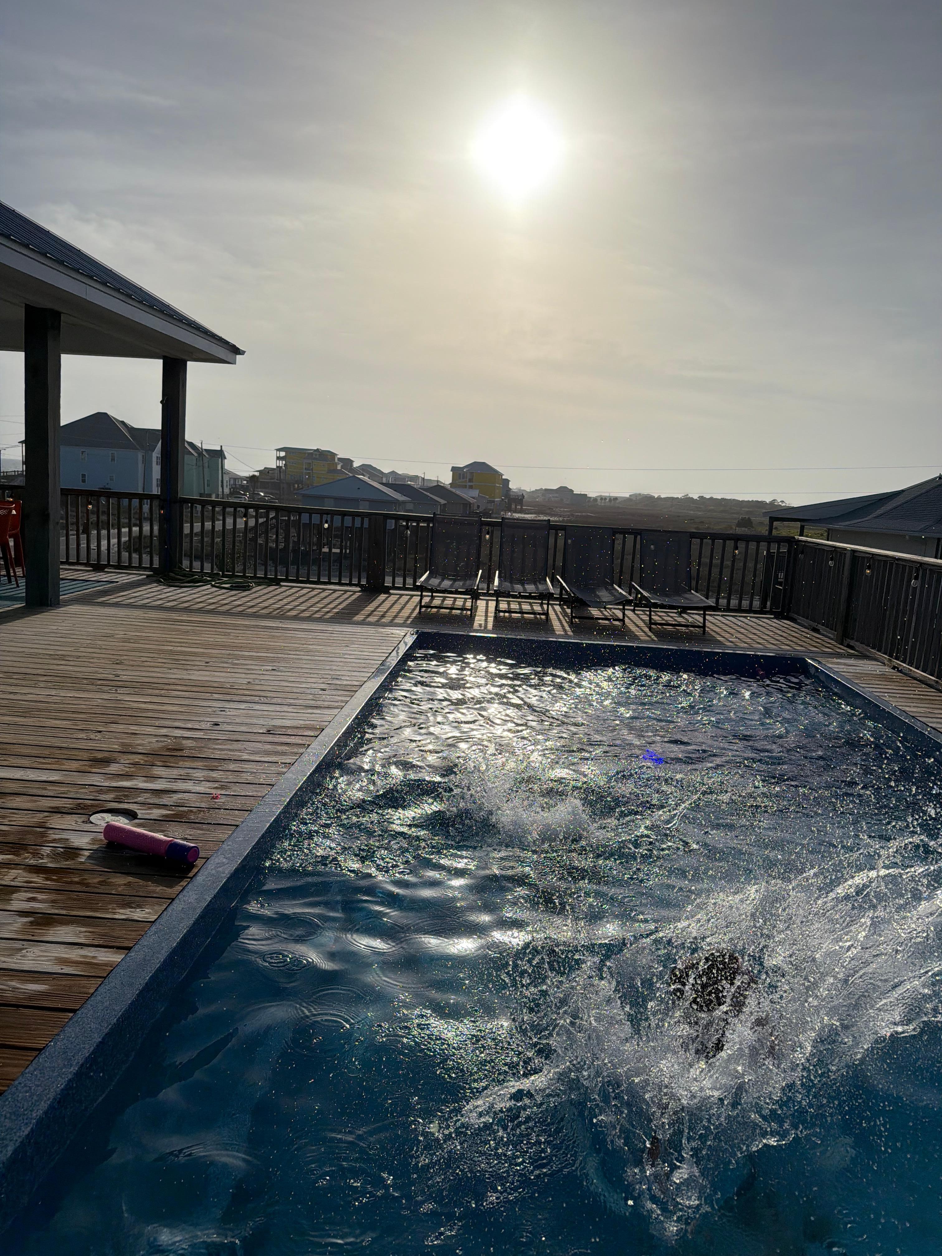 Amazing sunsets from the deck!