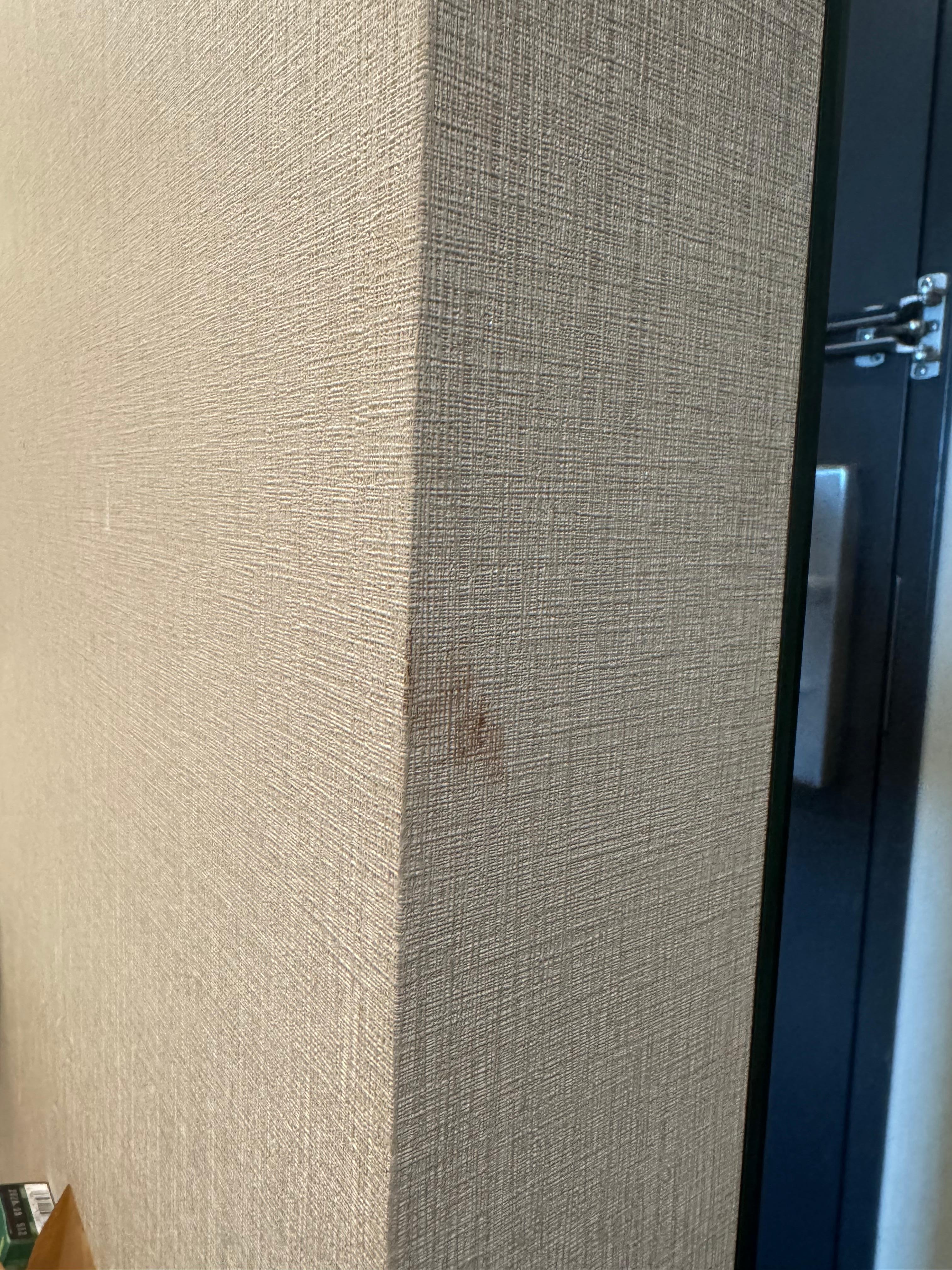Random stains around the room