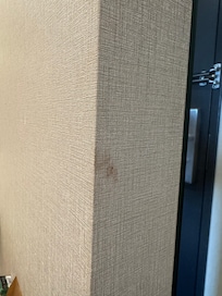 Random stains around the room