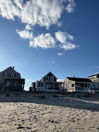 House from beach