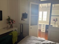 Main bedroom with atrium