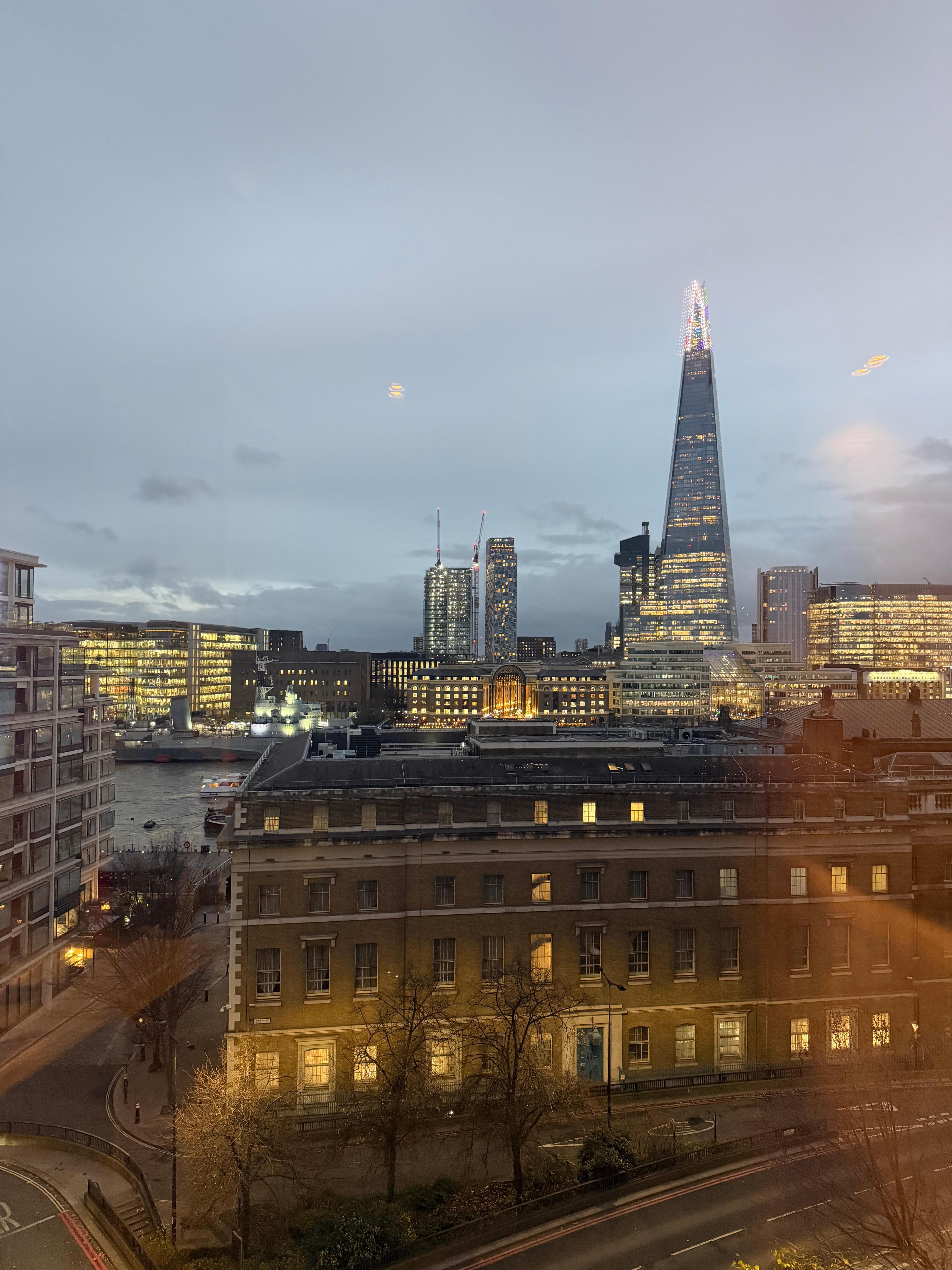 View from the hotel room