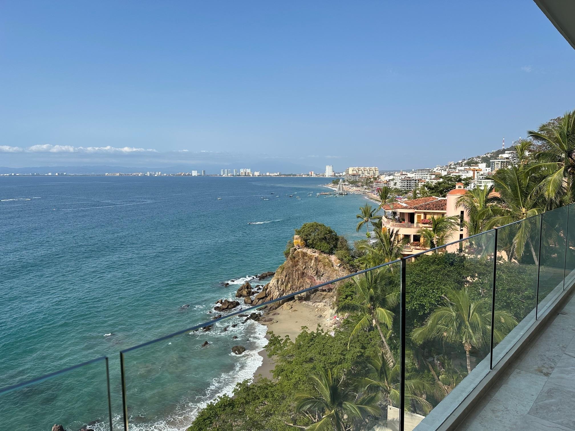 view from the balcony