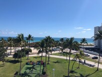 View from rooftop pool