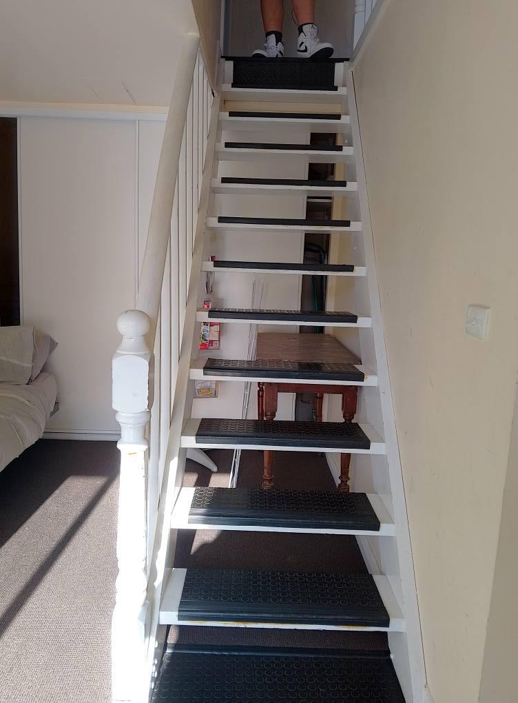 Stairs in the apartment