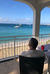 View from gorgeous balcony!