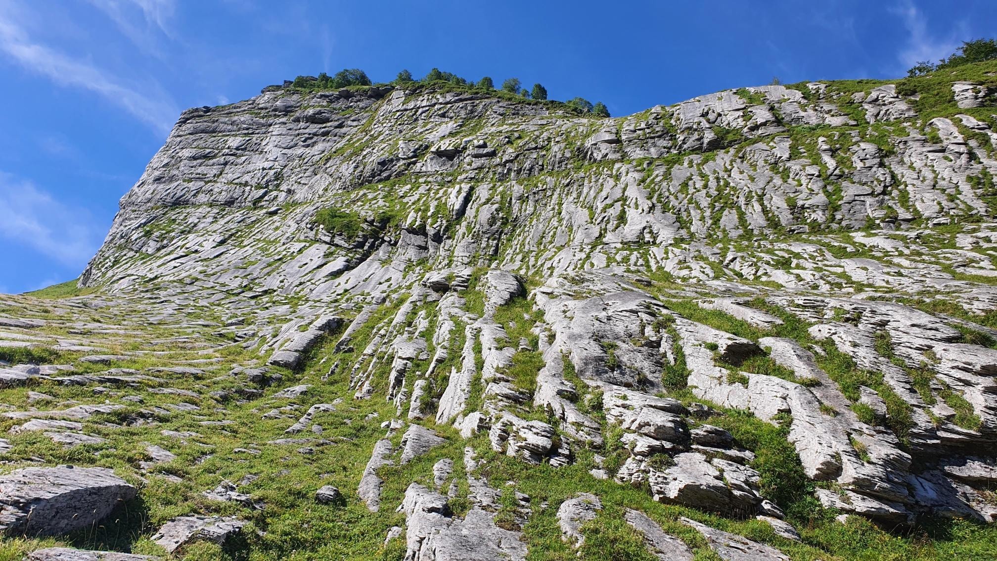 Vue en allant au Lac d'Anglas
