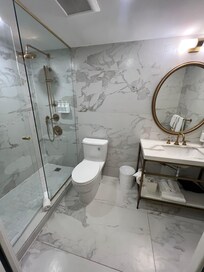 Bathroom, walk-in shower