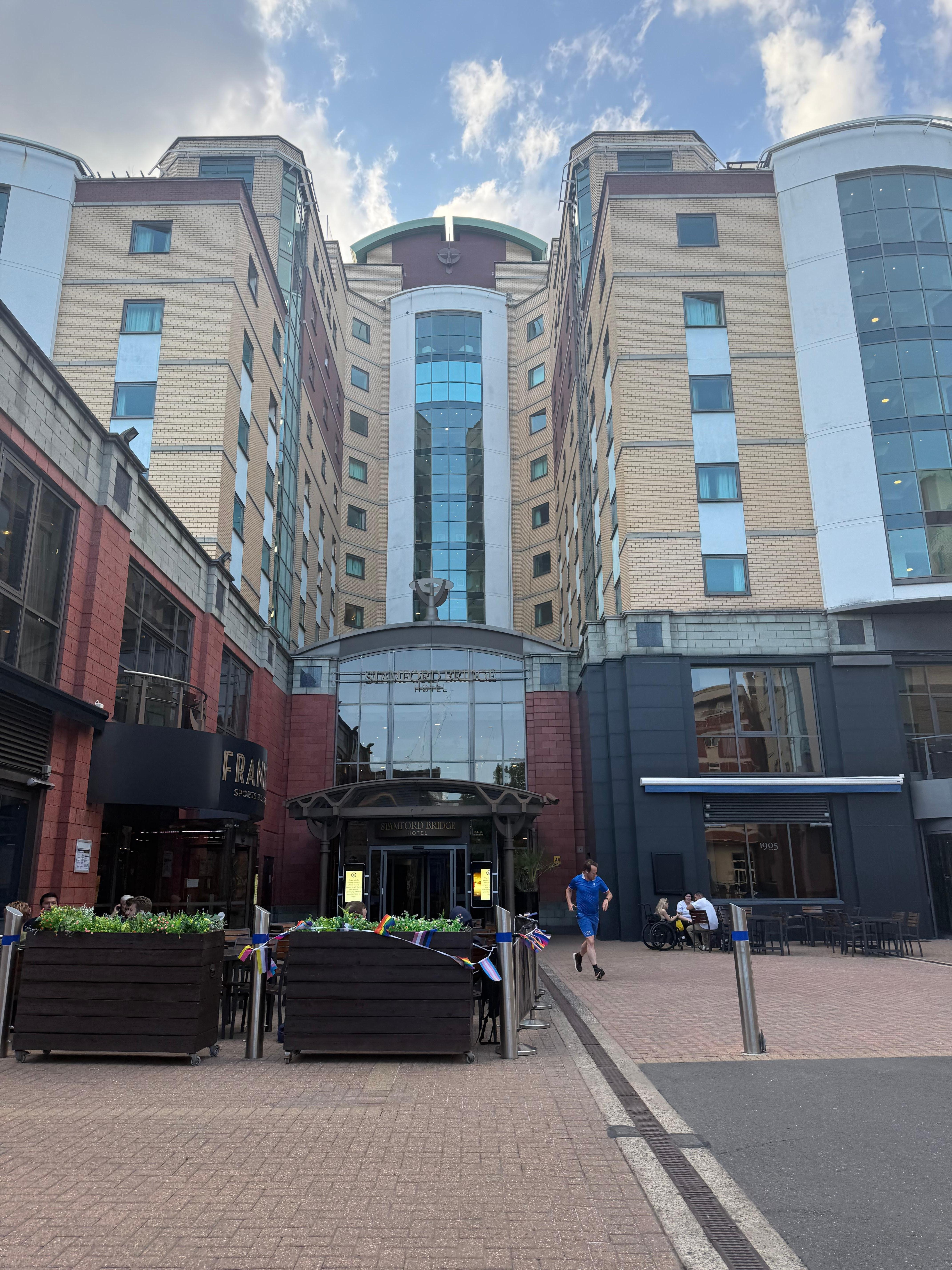 The hotel