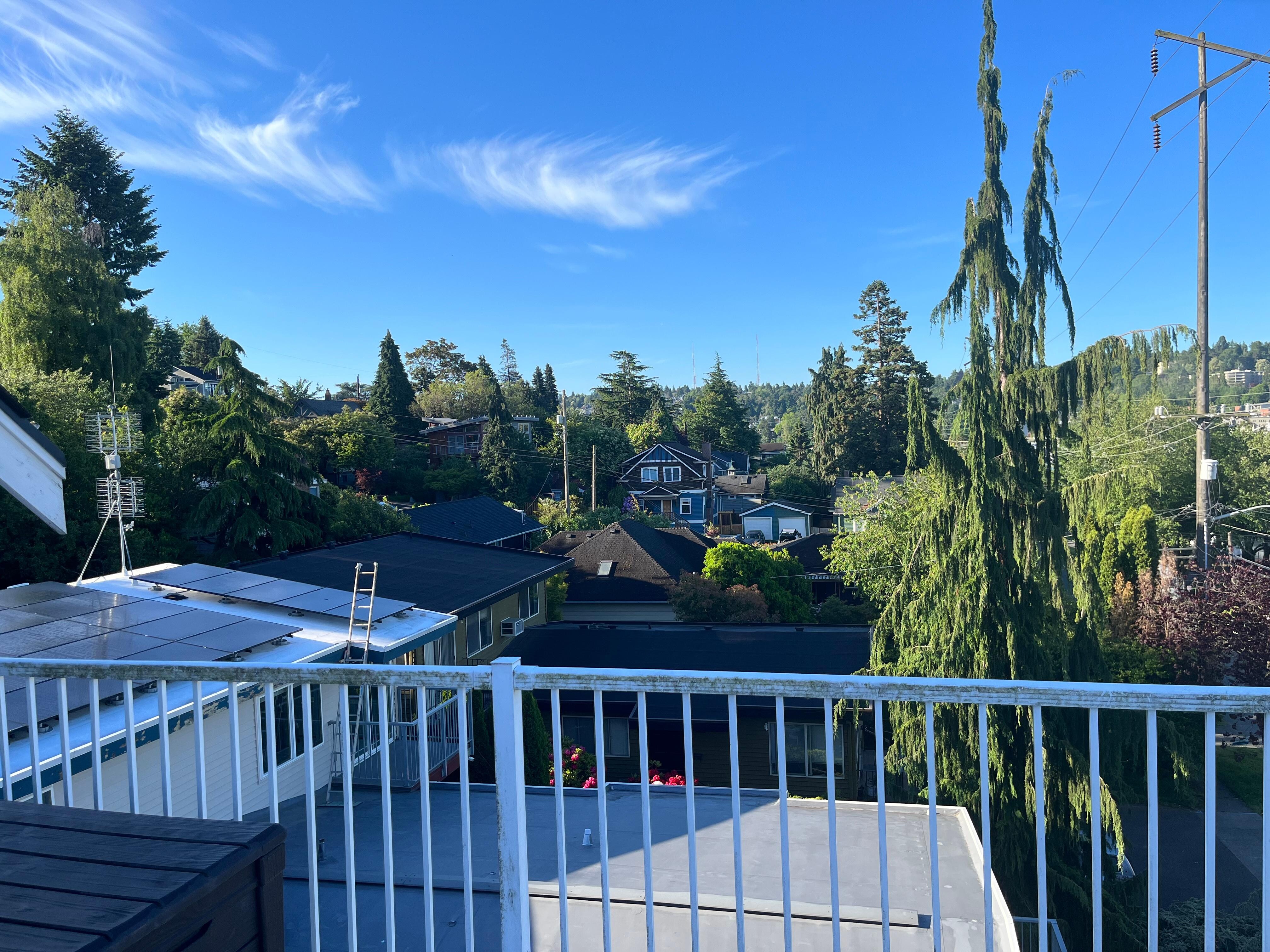 Beautiful view from the patio off of the master!
