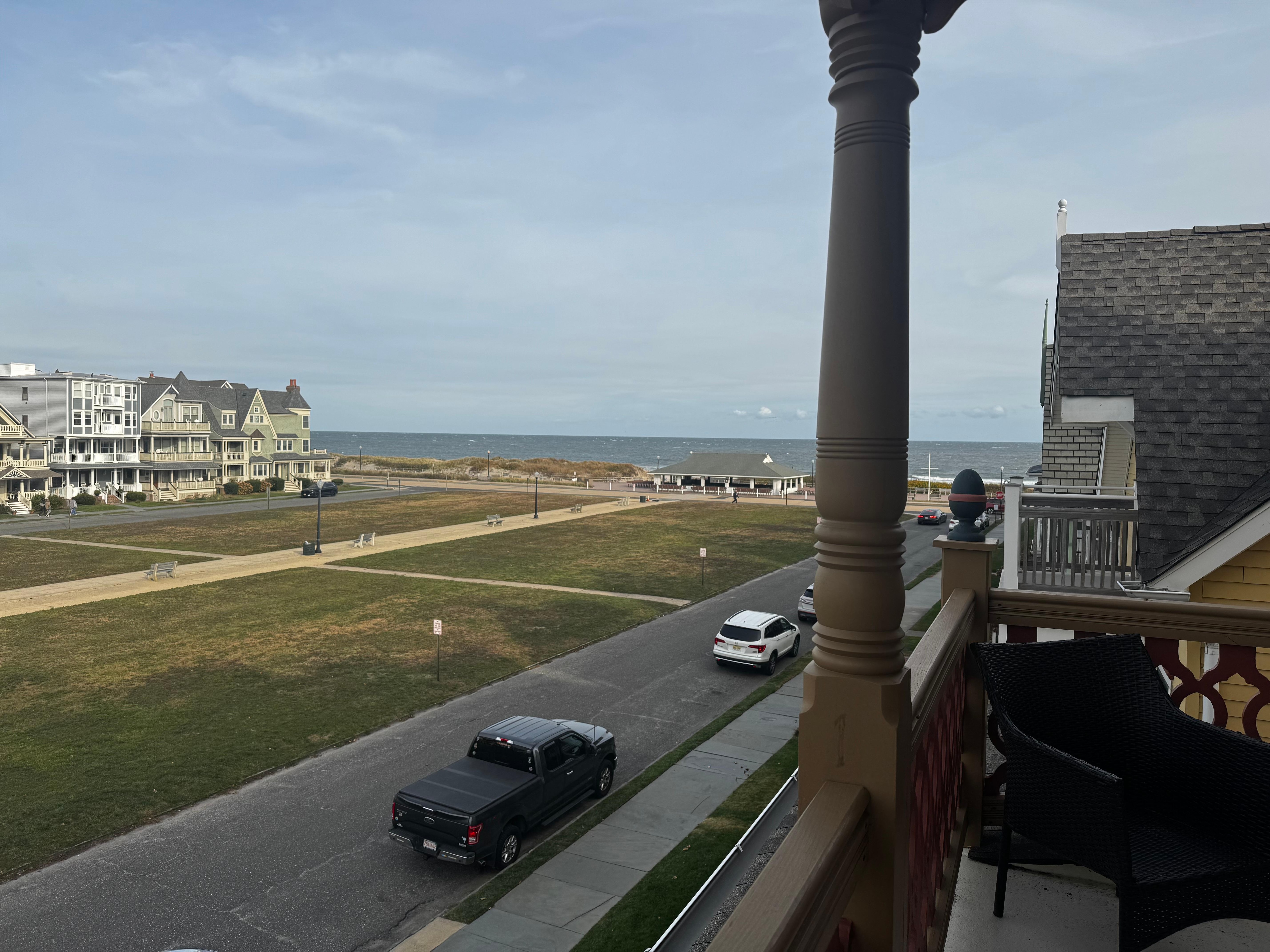 View from 3rd floor balcony