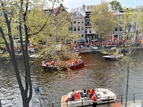 Some of the Kings Day Canal partiers