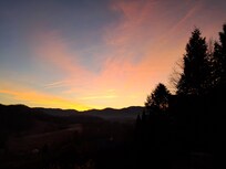 Sunrise from the back porch