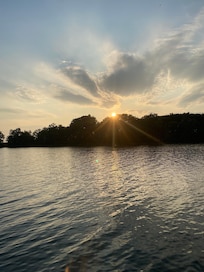 Sunset from the dock