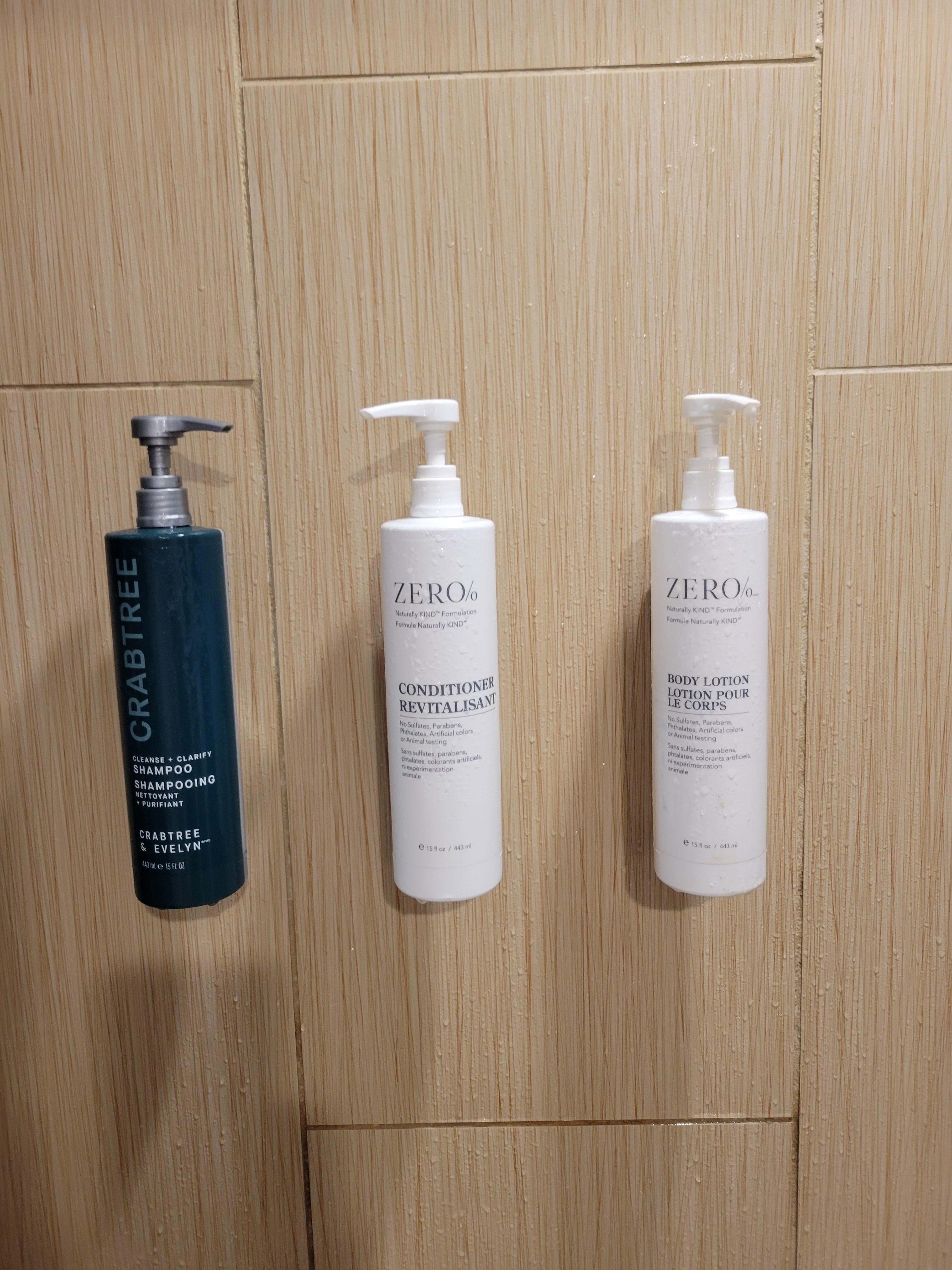 Shower with lotion instead of body wash