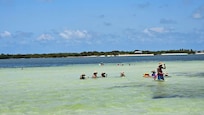 Sandbar day , 5 minutes from our place