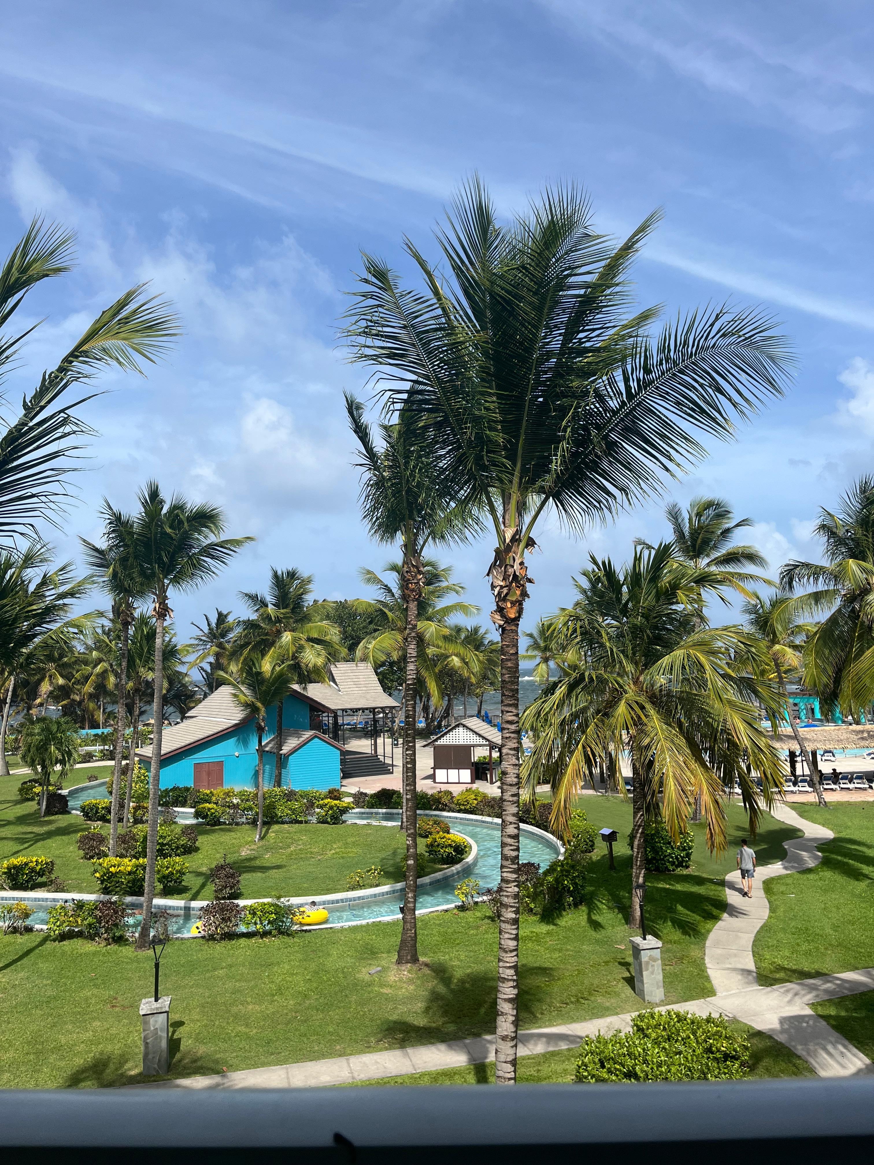 Ocean view from our room