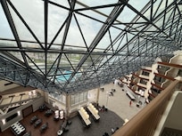 Balcony room inside the Atrium
