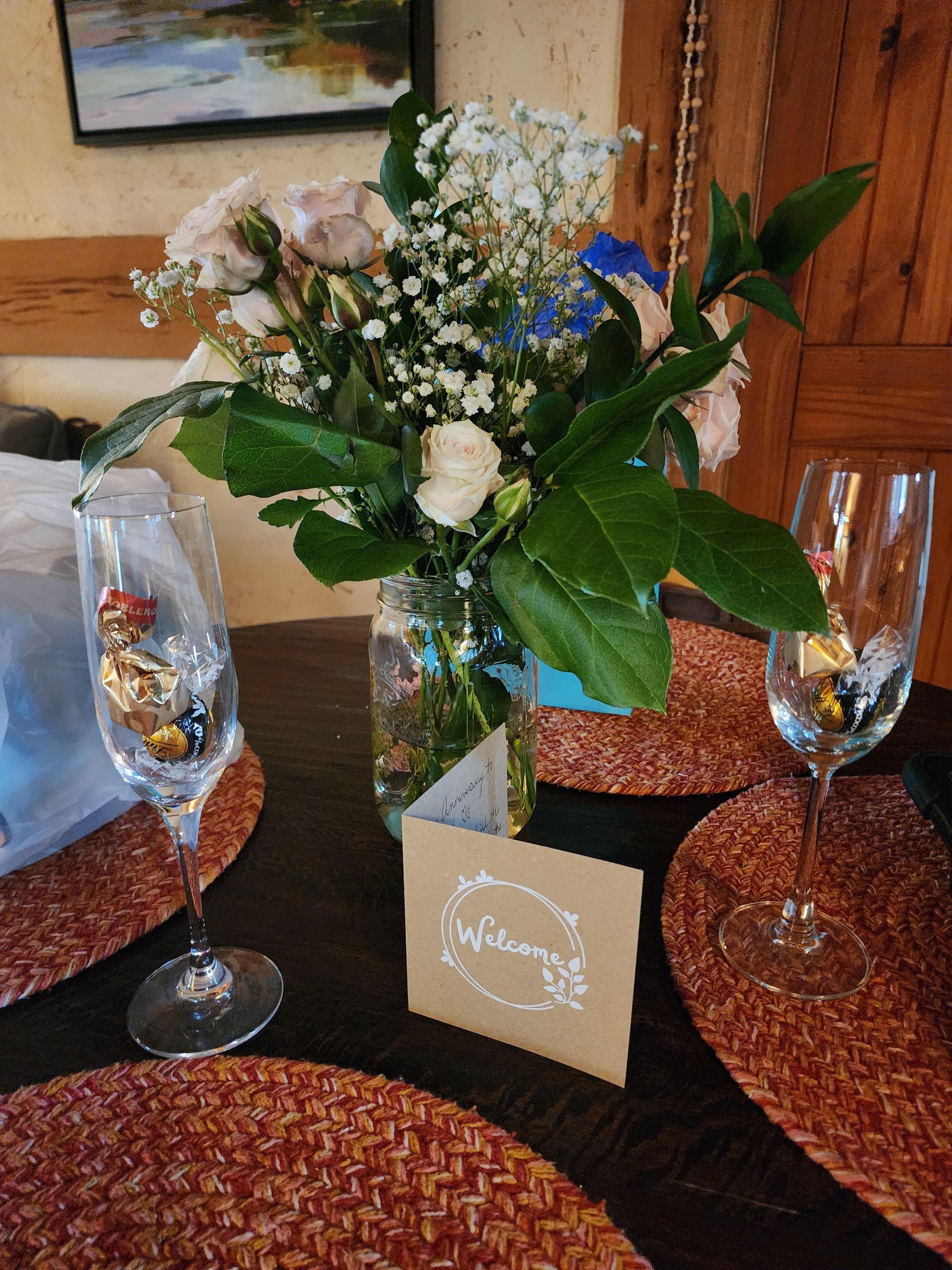 Anniversary greeting from Host