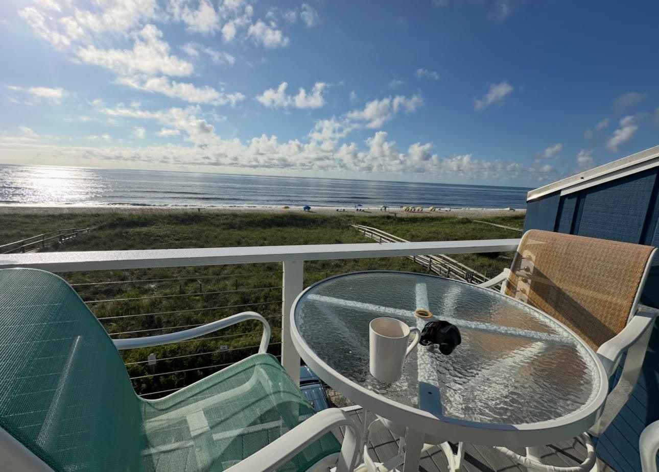 Balcony morning view