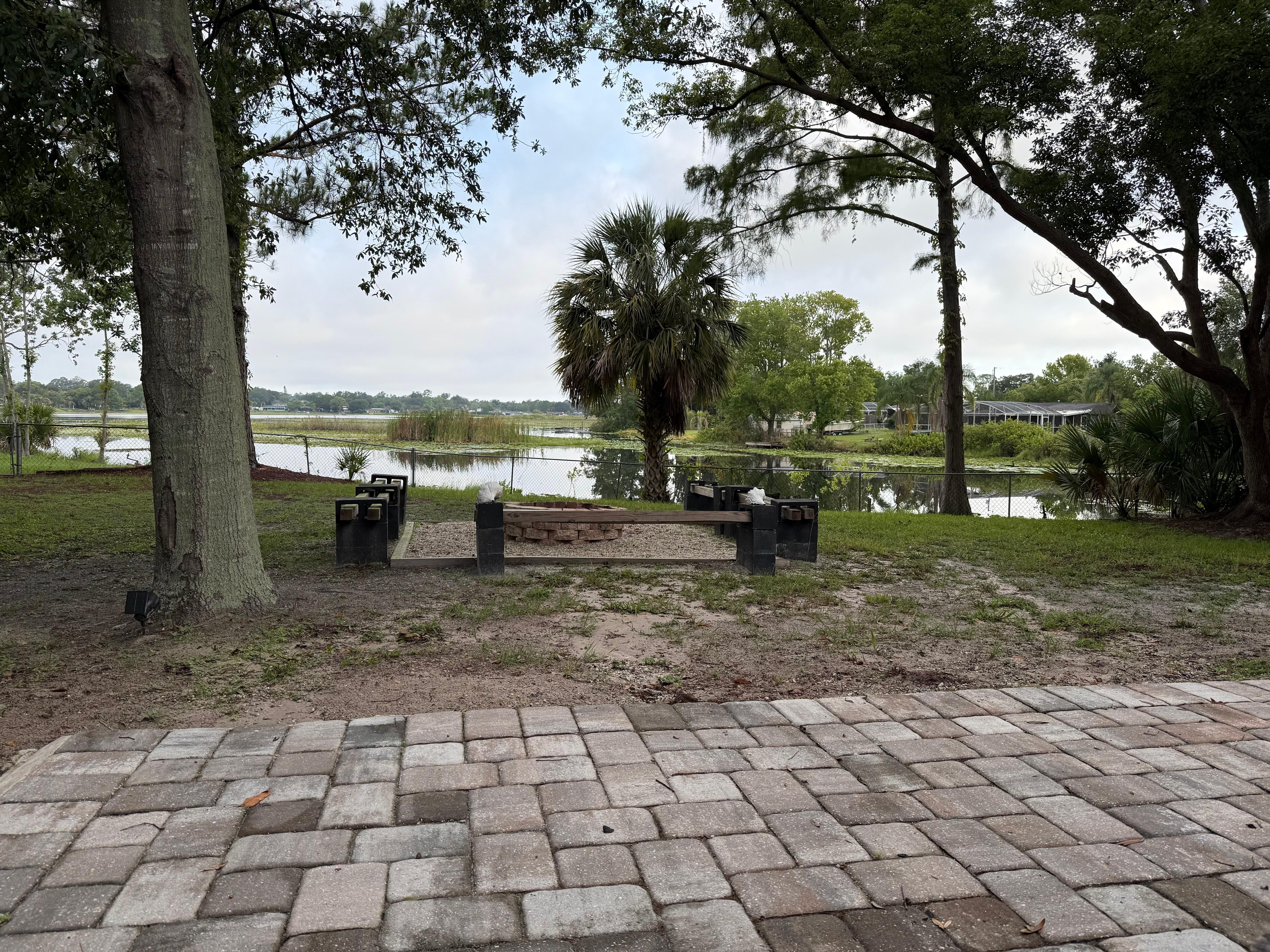 View from patio