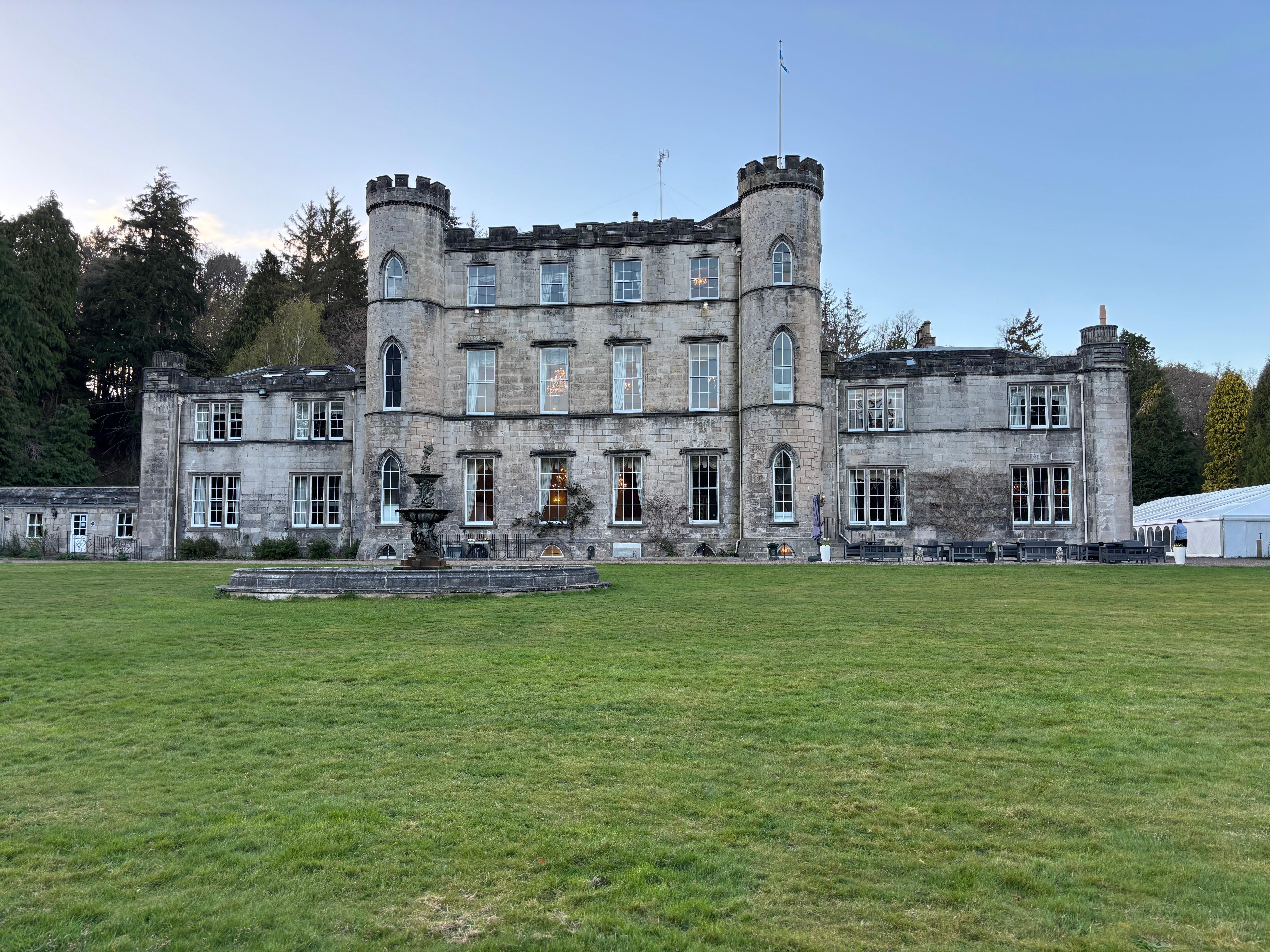 Back of the castle 