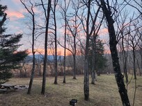 Sunset from the deck