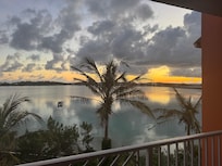 View from our balcony