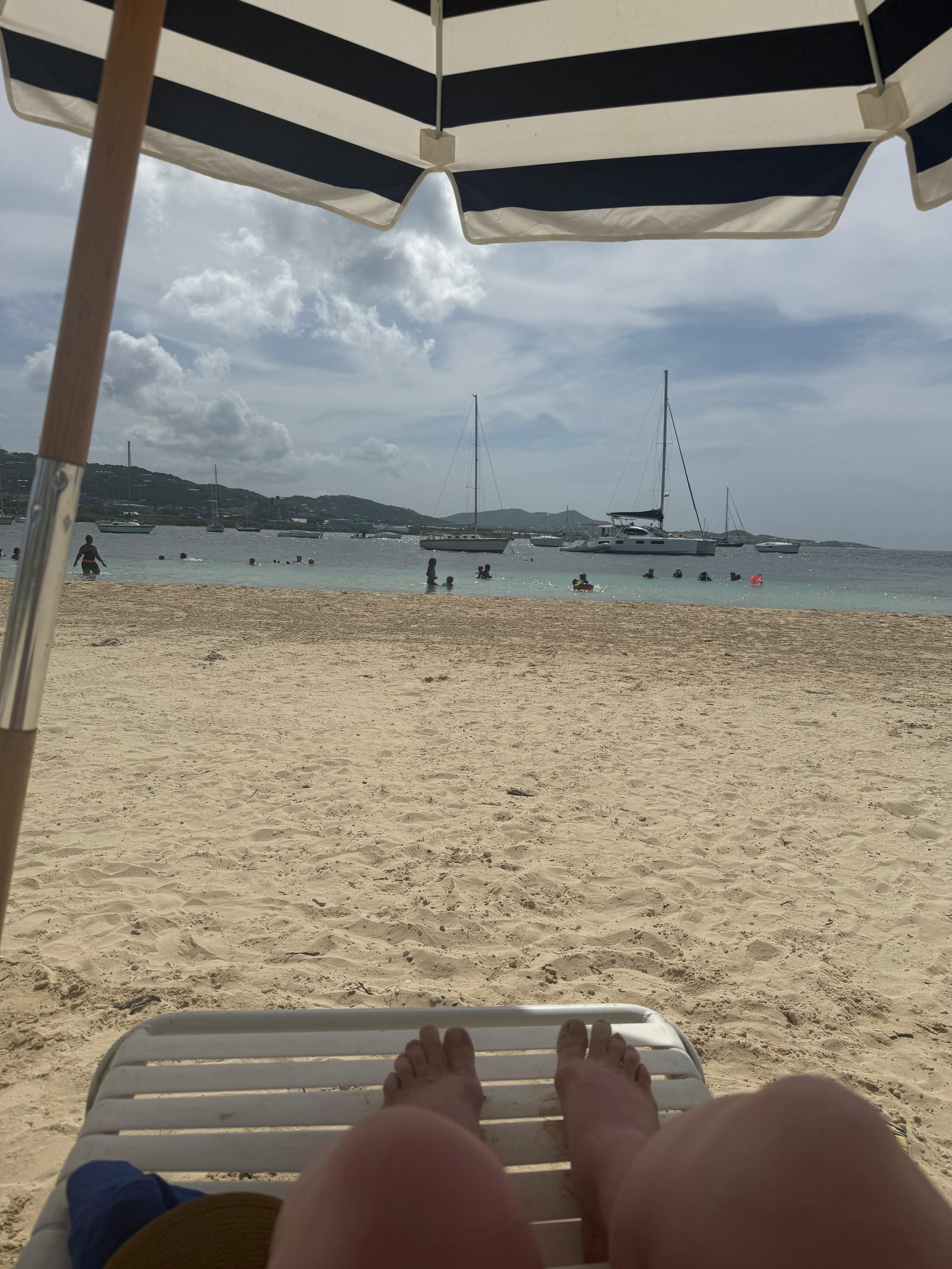 The beach at Protestant Cay