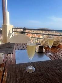 View from the bar