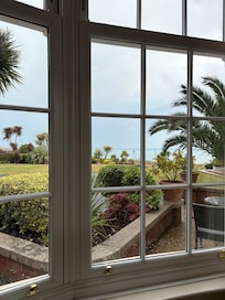View from our dining table.