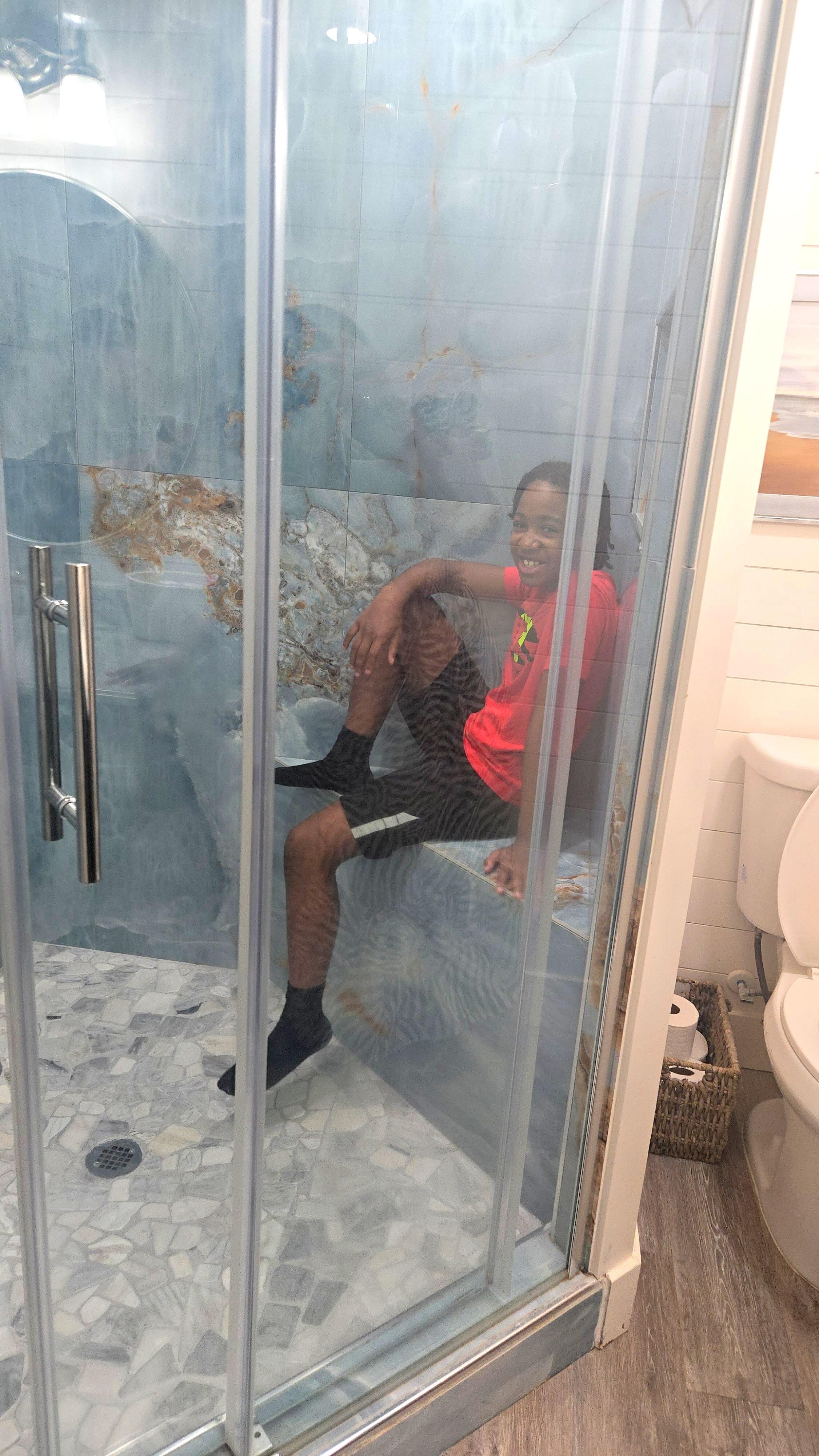 Shower was AWESOME