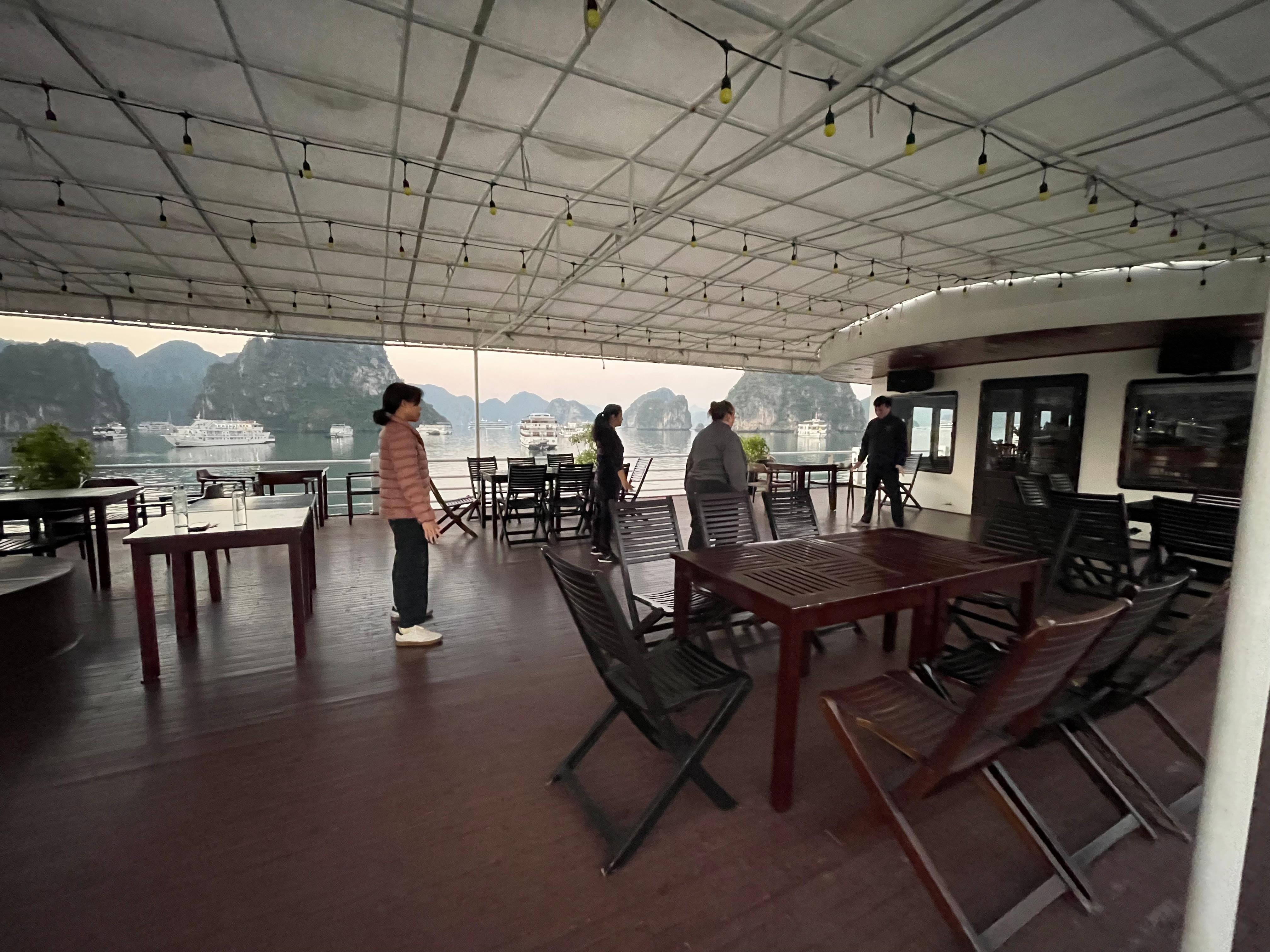 Morning Tai Chi class