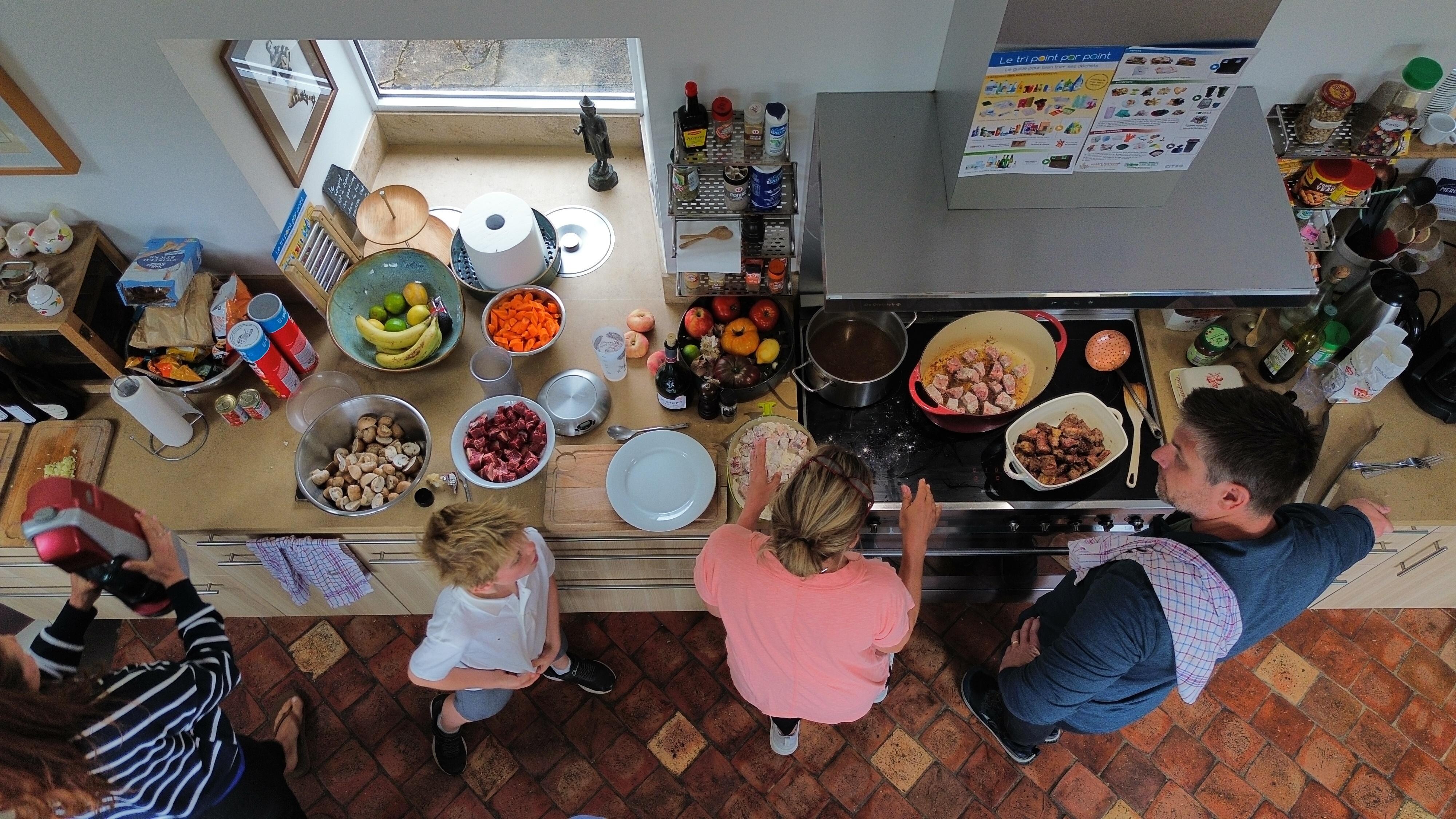 Prepping for beouf burgoinne. 