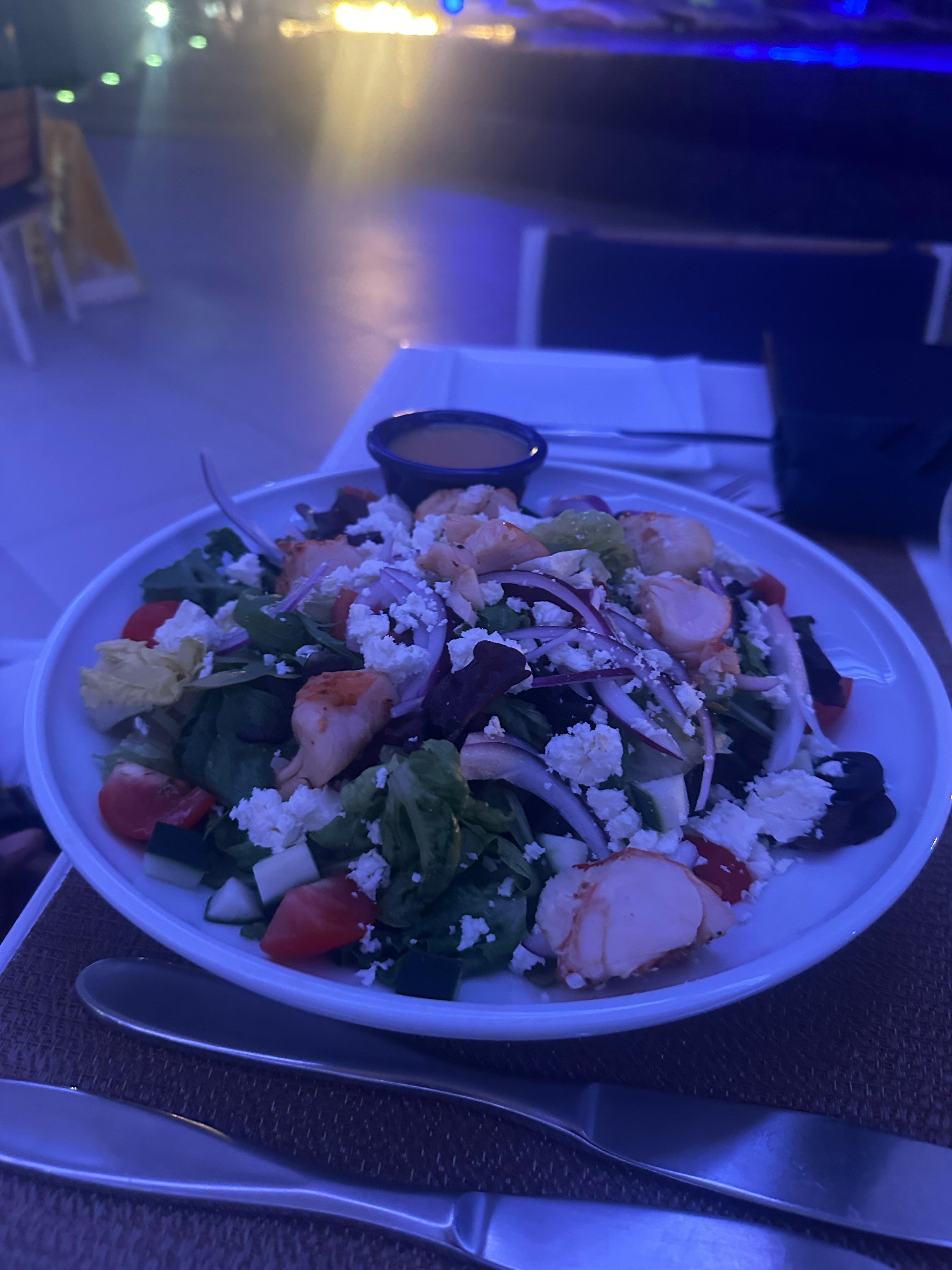 Lobster salad was great