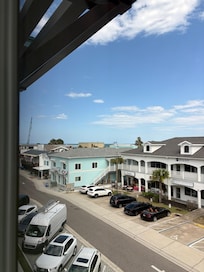 Partial ocean view.