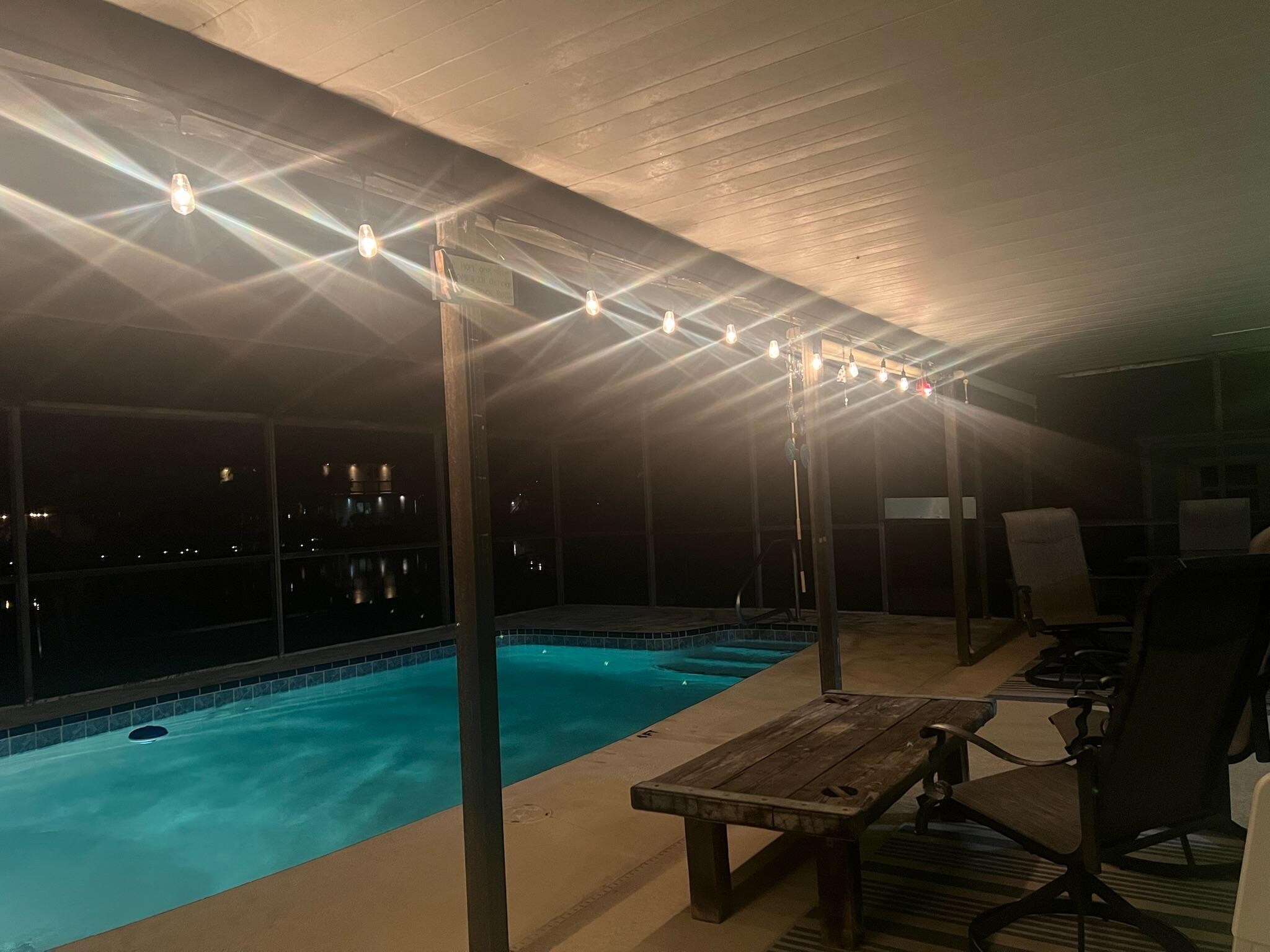 Jew from screened in porch