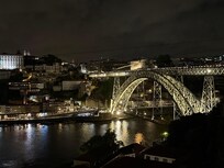 View from balcony of Porto