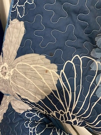 Blood on the pillow case